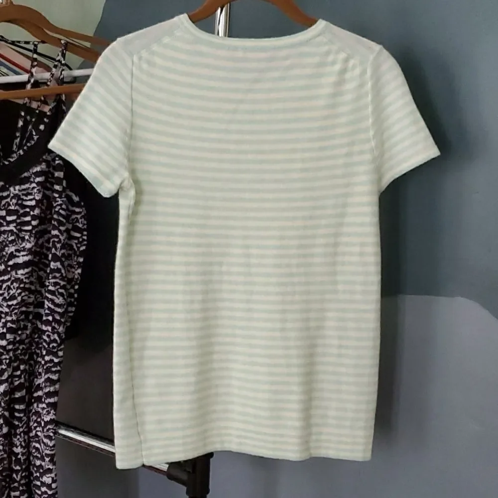 J. Crew Wool Blend Striped Sweater